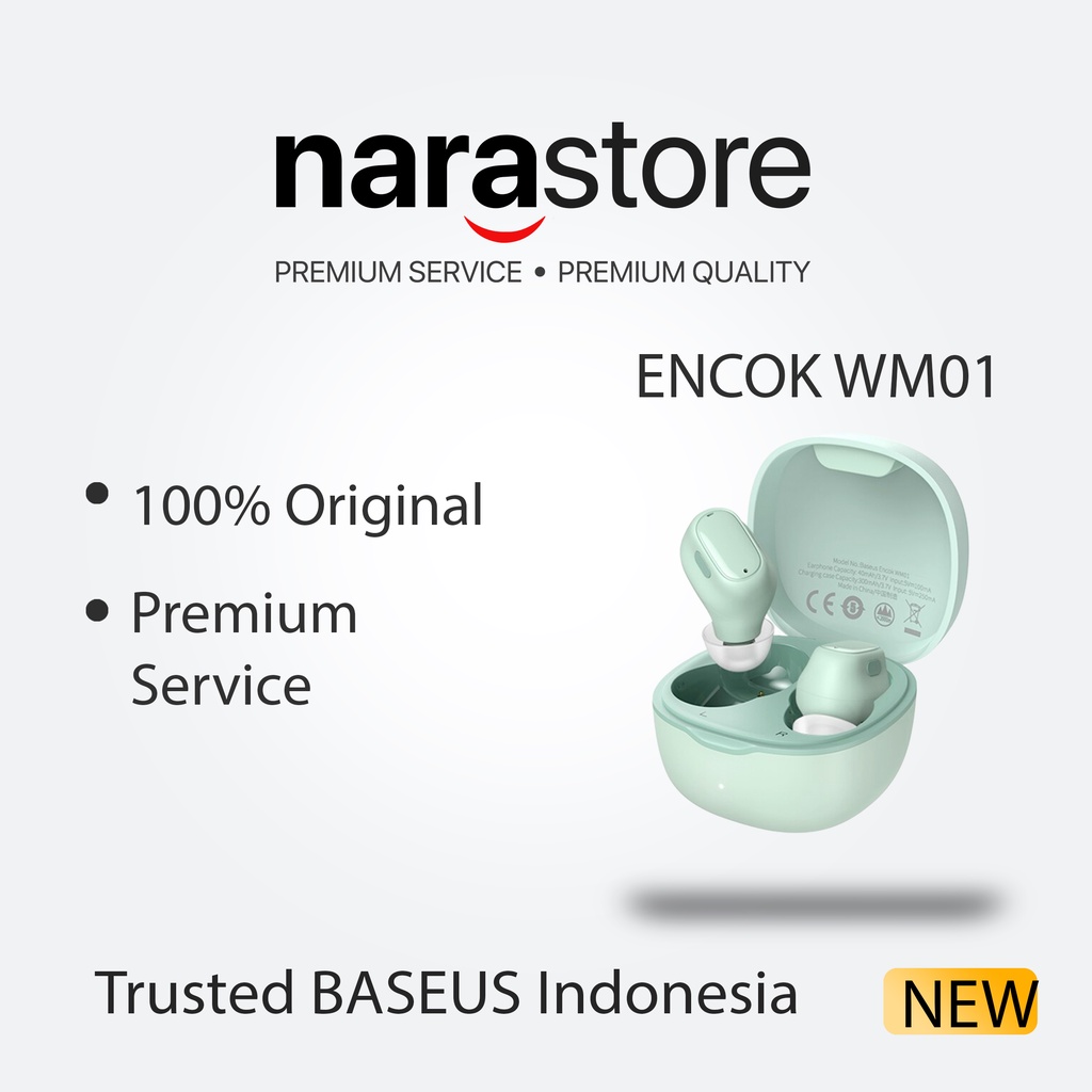 Baseus TWS Earphones Encok WM01