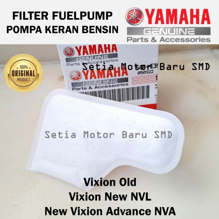 Filter Fuel Pump Pompa Kran Bensin Vixion Old New Lama Baru NVL NVA Asli Ori Yamaha Part Original