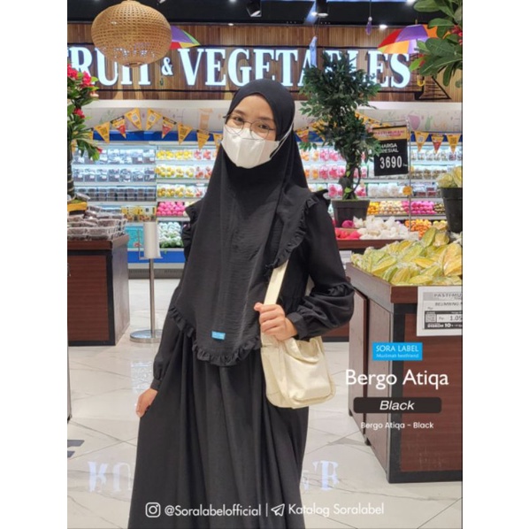 Bergo Atiqa By Soralabel