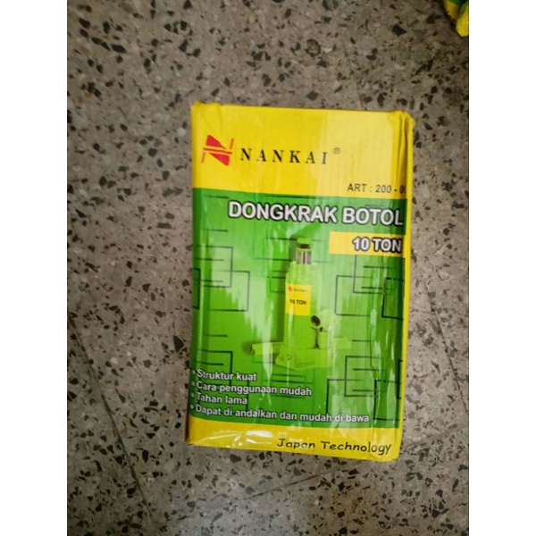 Dongkrak botol 10 ton