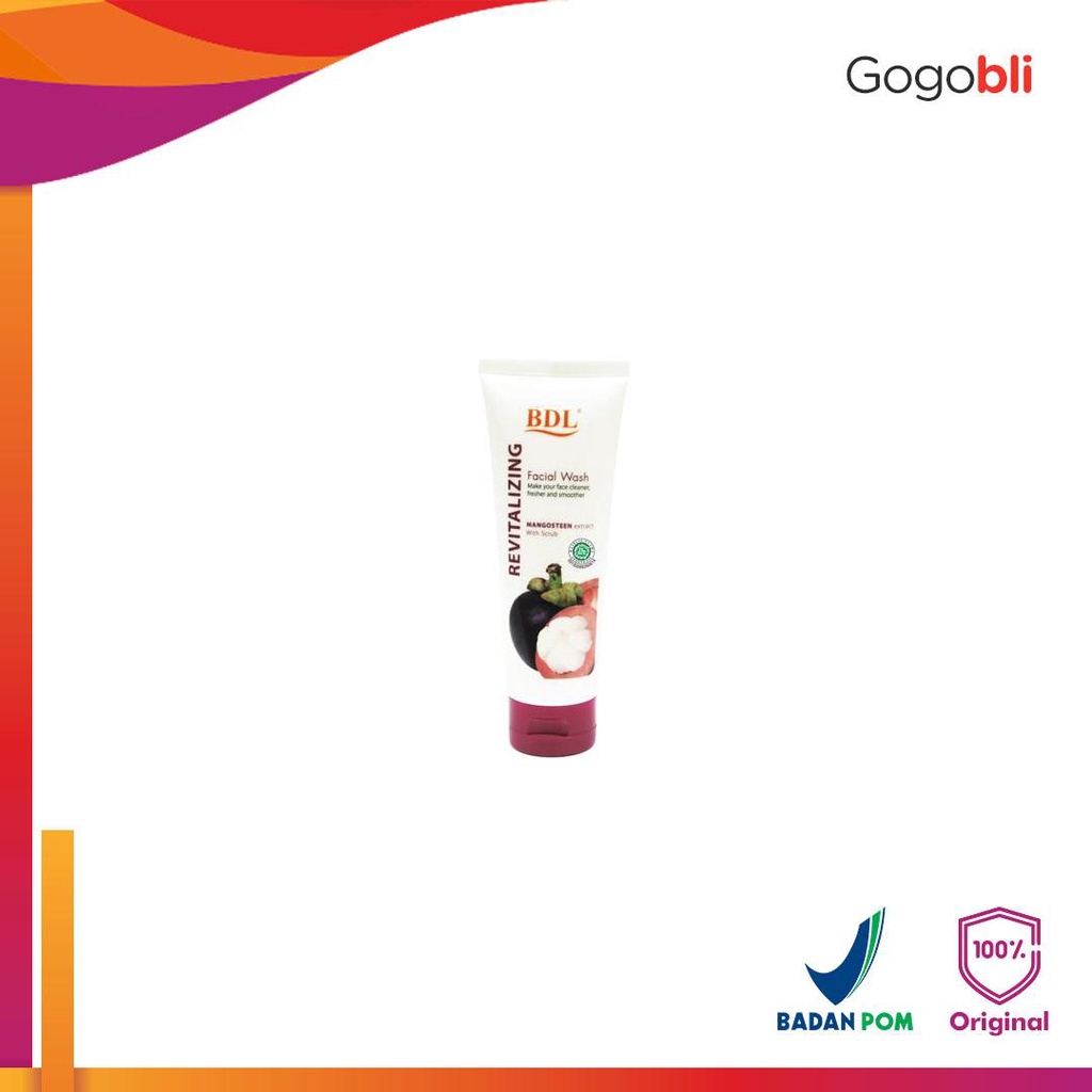 Jual BDL Facial Wash Mangosteen 100gr Shopee Indonesia