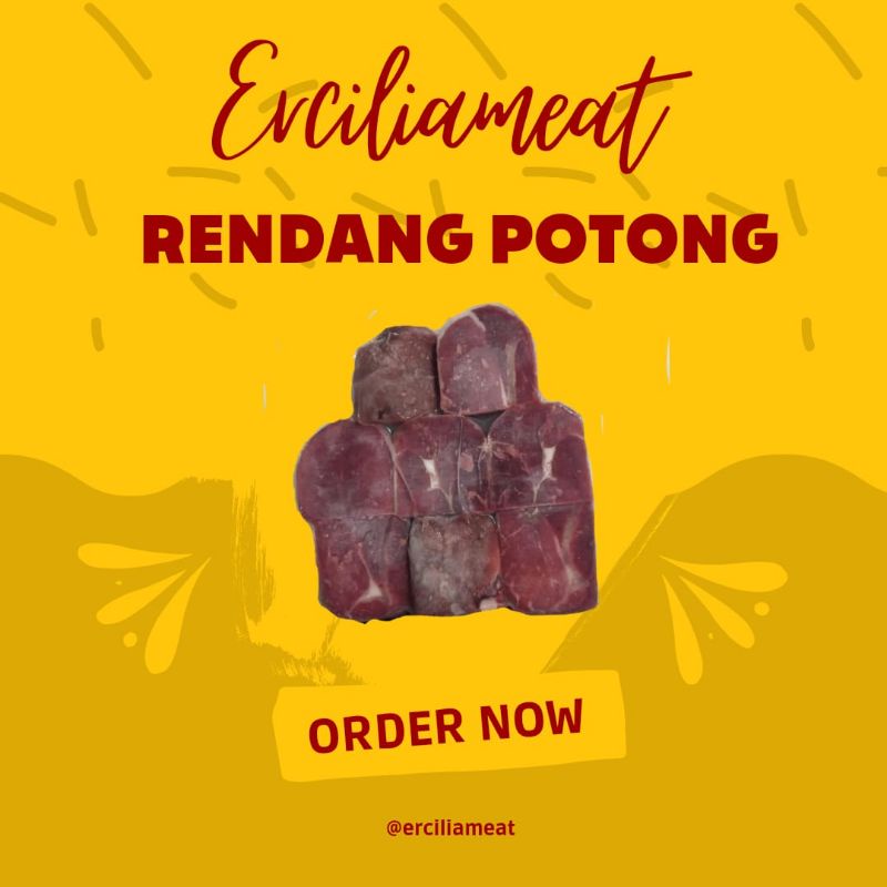 

DAGING RENDANG POTONG (500gram)