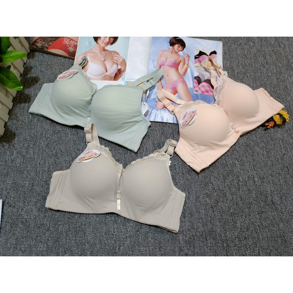 Bra Wanita 2020-MINT  import  Busa Super Tebal  ada kawat katun lembut