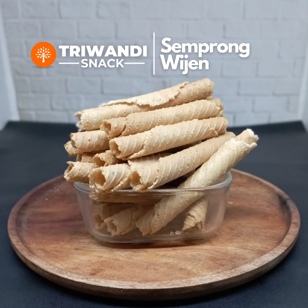 

Kue Semprong wijen 100 - 250gr TRIWANDI SNACK oleh oleh bandung