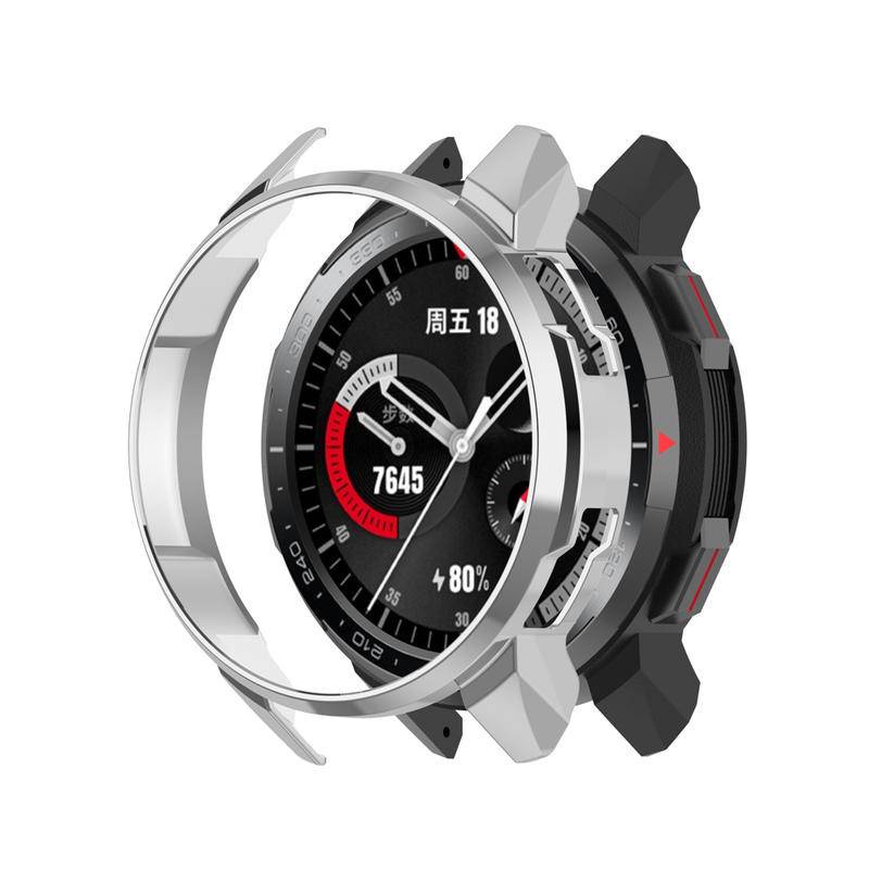 Case Pelindung Frame Bumper Smartwatch Bahan PC Plating Untuk Huawei Honor GS Pro GS ES 7 6 Magic 2 46mm