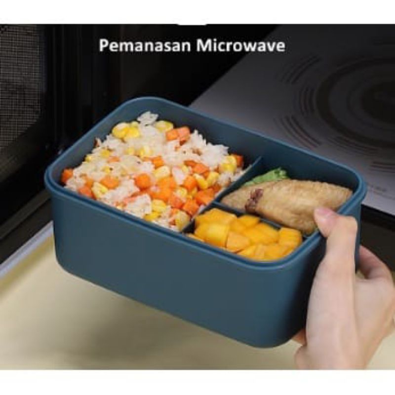 Kotak /Wadah Makan/Lunch Box Anti Tumpah