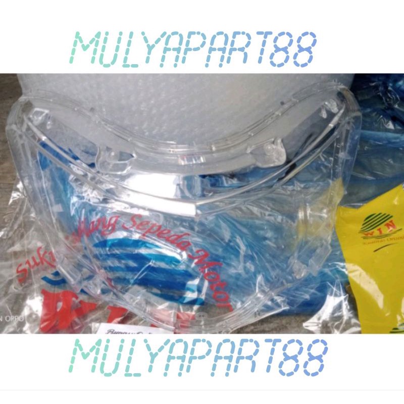 KACA MIKA LAMPU DEPAN XEON GT 125 & MIO SOUL GT 125