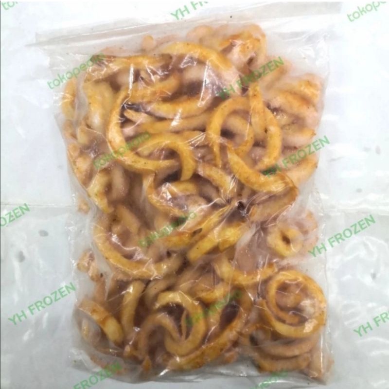 

Kentang Mc cain kentang goreng spiral ring 600gr
