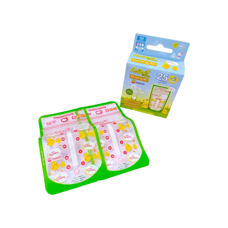 Isi 30 pcs Gabag Kantung Asi Kolibri Classic 120 ml