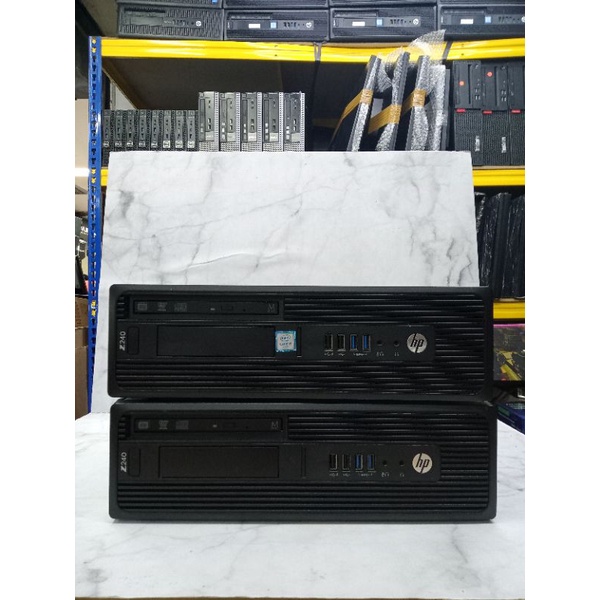 PC HP Z240 SFF WORKSTATION CORE I7 6700 RAM 16GB SSD 512GB MURAH BANGT