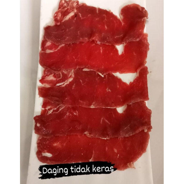 

Daging Sapi slice sukiyaki,Korean BBQ / GRILL 500g