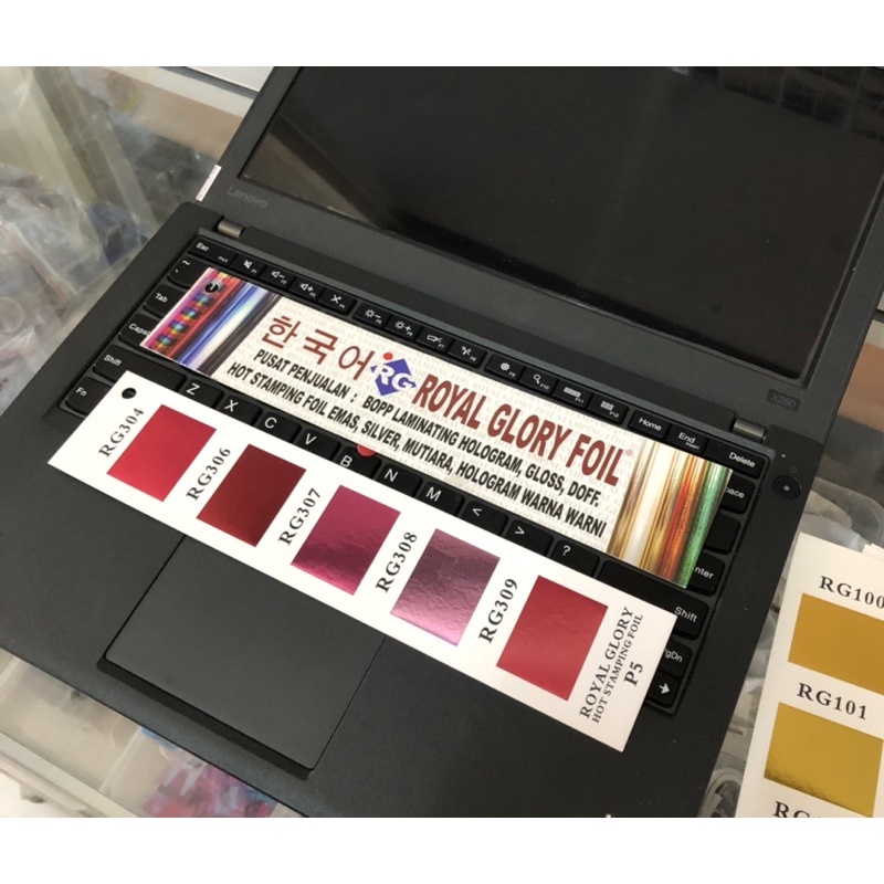 KERTAS FOIL / HOT STAMPING FOIL / Hotprint / Poly Emboss Foil kertas