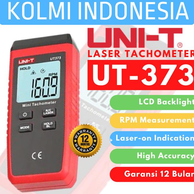 UNI-T Mini Digital Laser Tachometer Odometer Non Contact UT373 barang promo