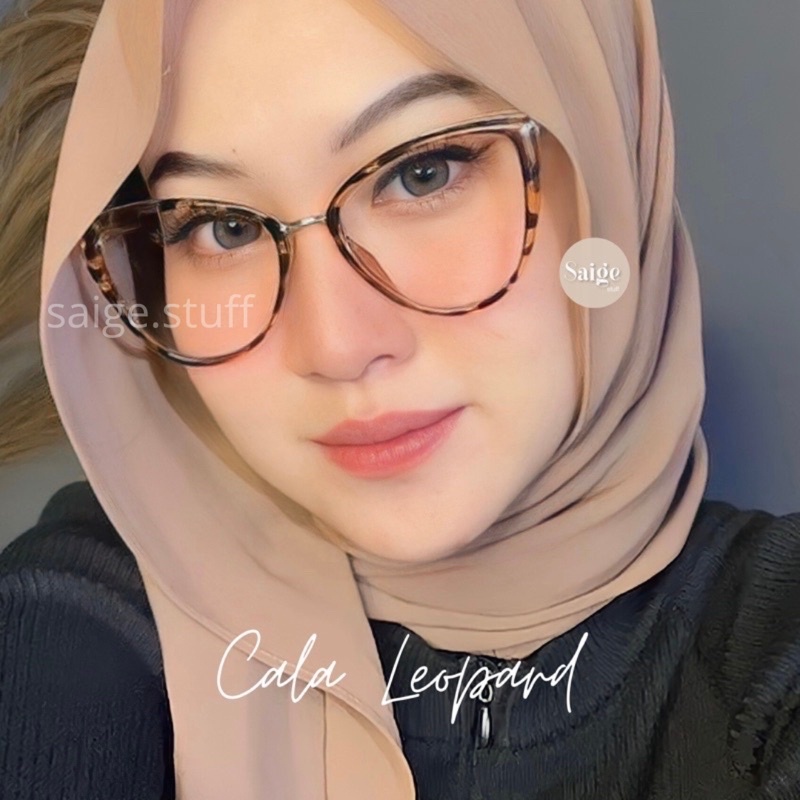SAIGE.STUFF CALA LeopardFrame - Cala Kacamata Cat Eyes