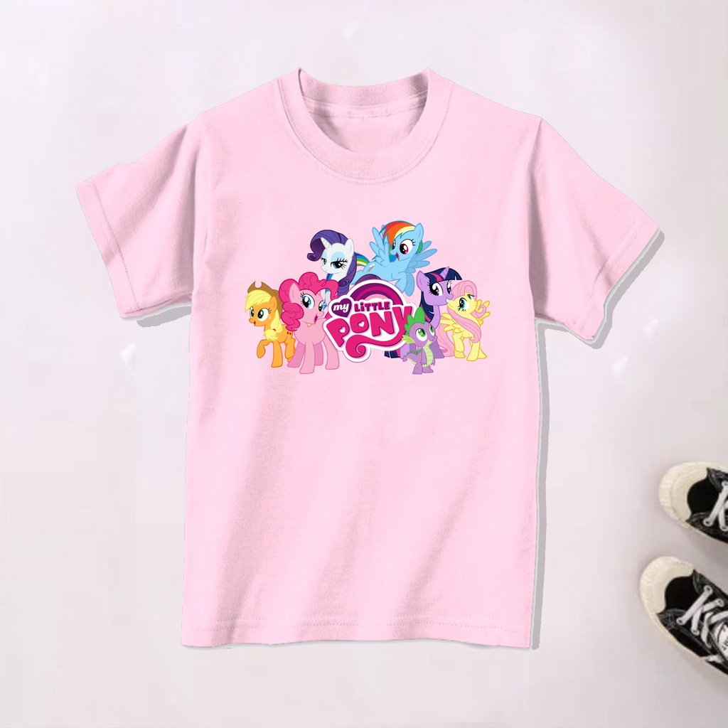 PVJ - Kaos Littel Pony Anak perempuan Cotton Combet Premium