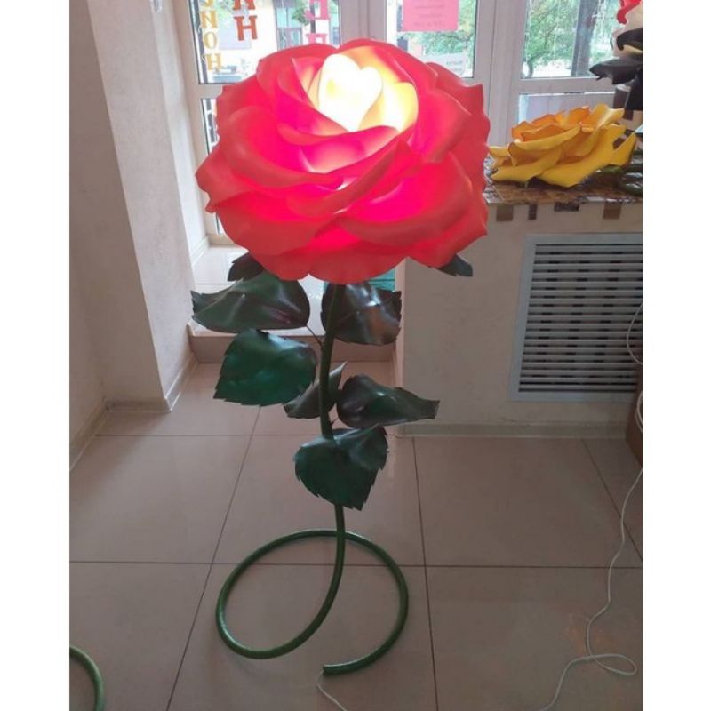 [READY] Lampu Bunga Mawar Dekorasi Rumah / Lampu Hias Wedding / Bunga Lampu Standing