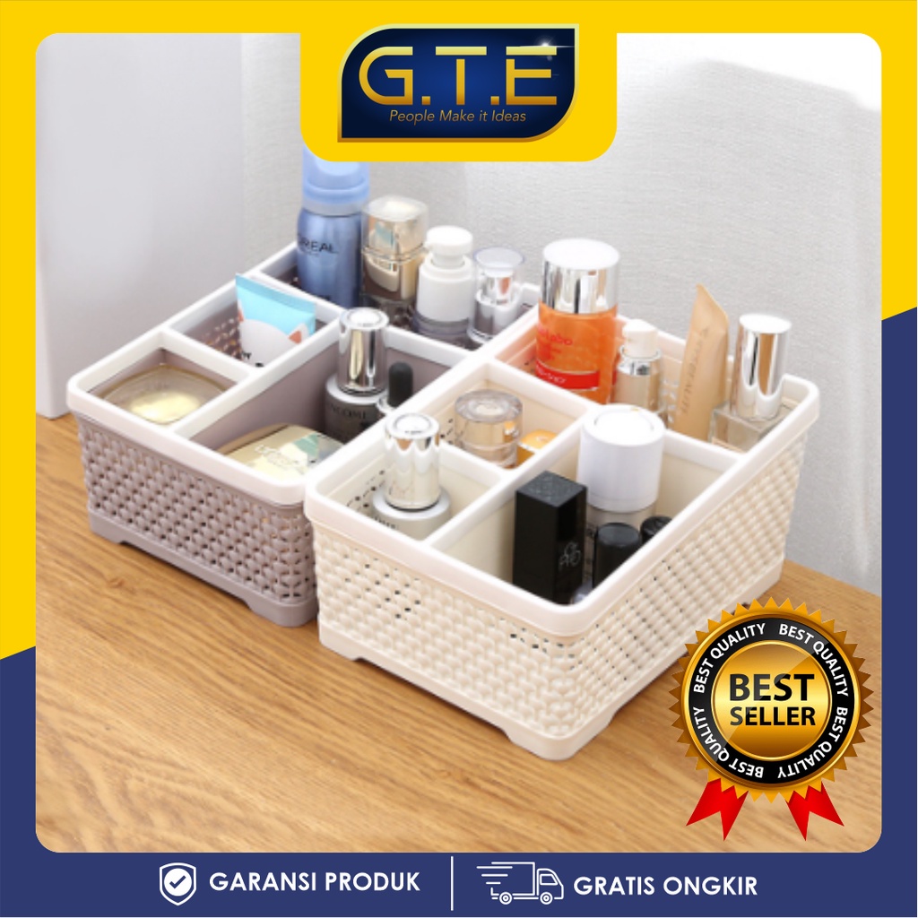 GTE | STORAGE BASKET | KERANJANG PENYIMPANAN | RAK KOSMETIK | KERANJANG SERBAGUNA | KERANJANG JARING-JARING