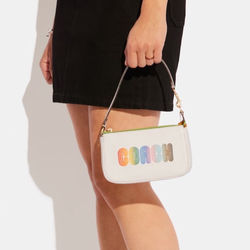 Coach Nolita 19 With Rainbow Coach (CA438)