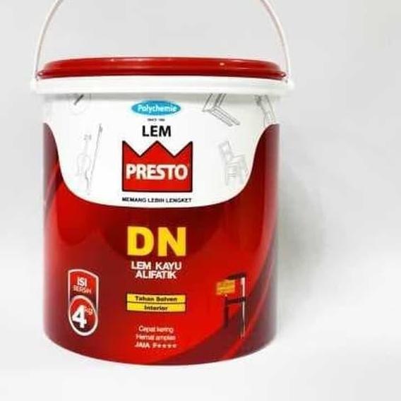 

Lem Presto DN 4kg Lem Kayu Alifatik