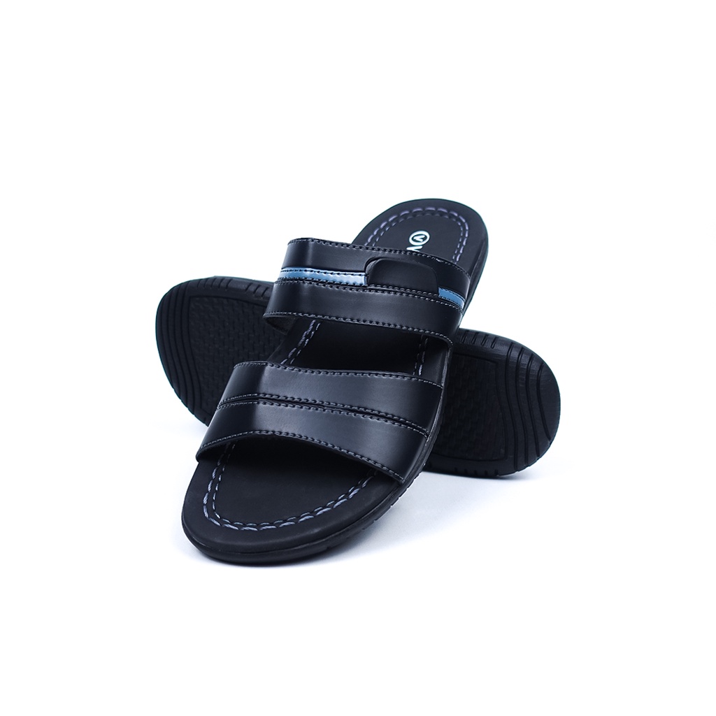 Sandal Kulit Pria Dewasa Model Casual Terbaru VINCI 11