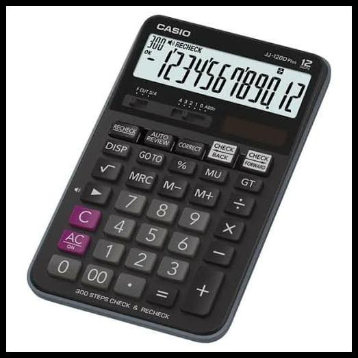 

Casio Jj-120 D Plus Check & Correct Calculator Jj 120D Plus