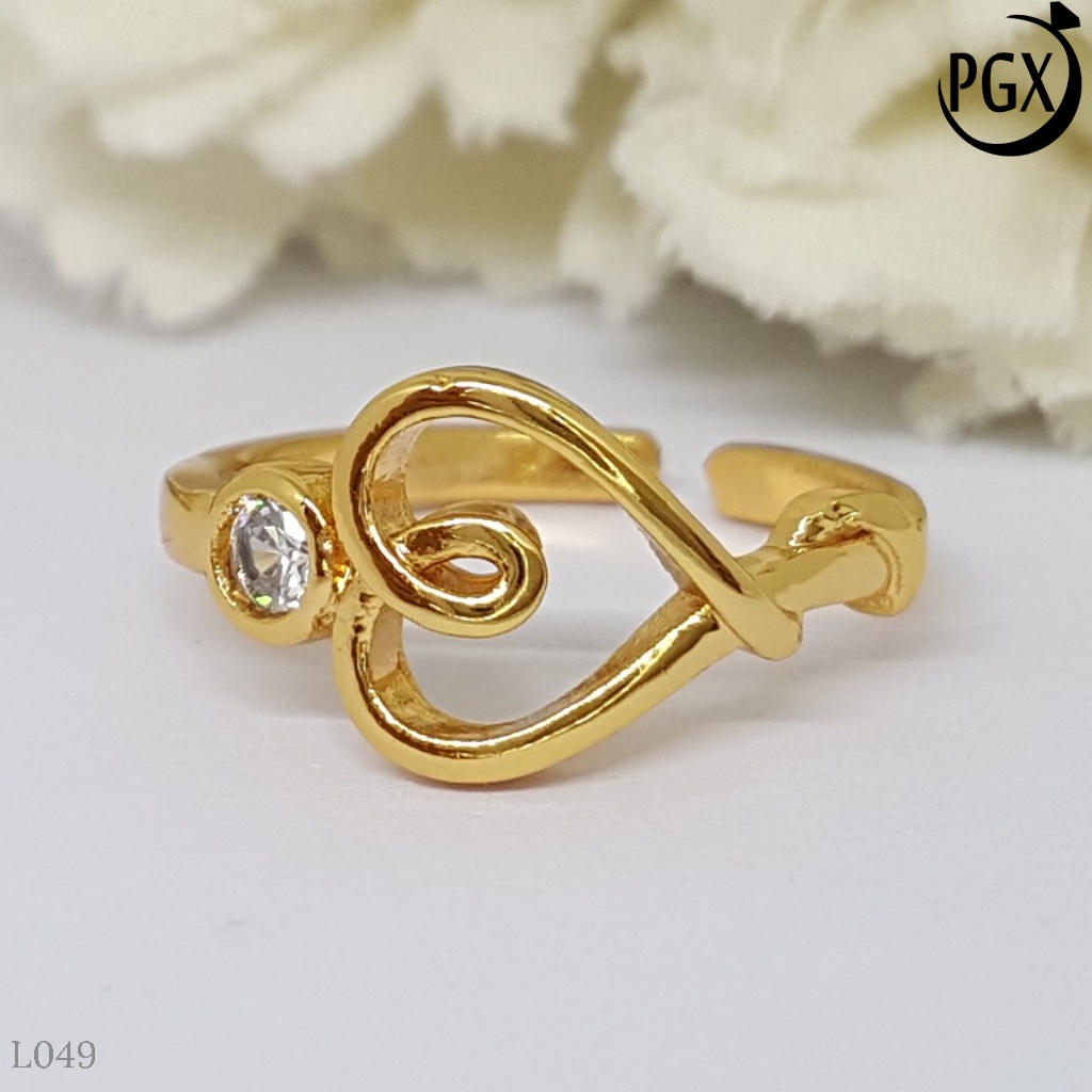 PGX Cincin Anak Xuping Aksesoris Perhiasan Lapis Emas Premium - L049