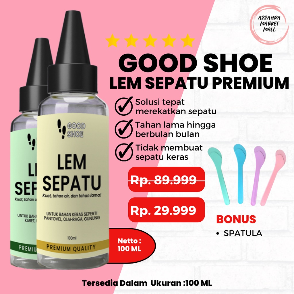 

[100% ORIGINAL] LEM SEPATU SUPER REKAT GOOD SHOE 100% AMPUH