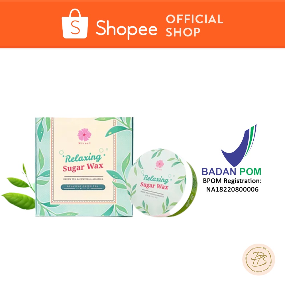 Jual Mirael Relaxing Green Tea Sugar Waxing Kit 210ml Shopee Indonesia
