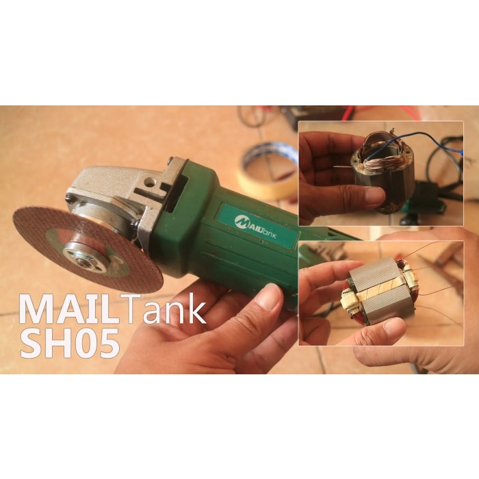 [BAYAR DITEMPAT] Stator Mesin Gerinda .Spareparts Gerinda Mailtank Sh05 Stator Sh 0502 / Perlengkapa