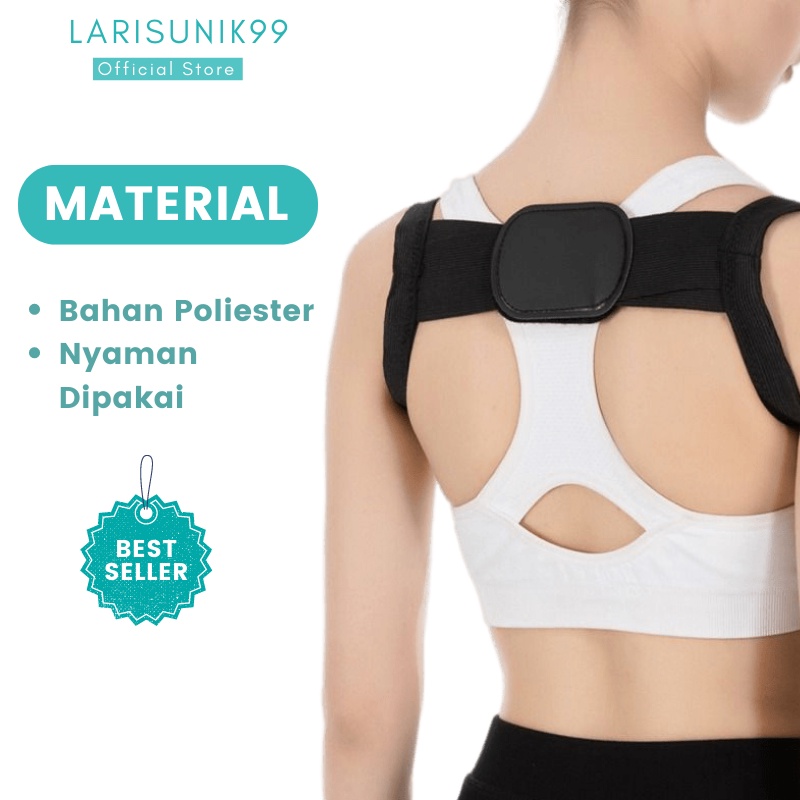 Alat Penegak Punggung Korset Terapi Postur Back Corrector Posture Corrector Protection Back Shoulder