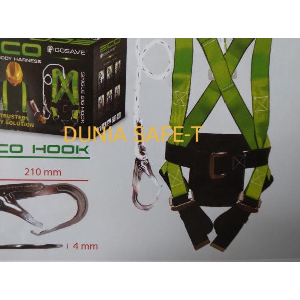 

Safety Belt Full Body Single Hook Besar/ Body Harnes Harness Big Hook