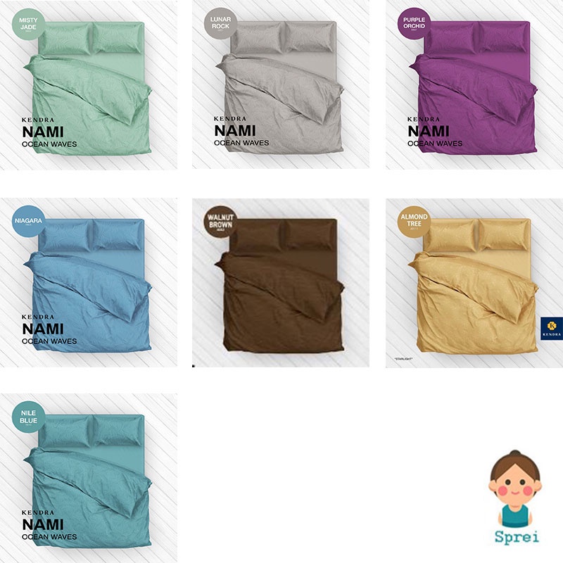 SPREI KENDRA POLOS 180x200