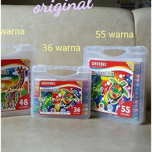

ATK51 (isi 36 Transparant) Greebel Oil Pastel PP Crayon krayon grebel