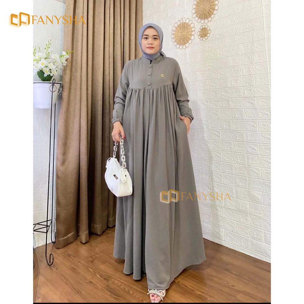 MARITA MAXI DRESS CRINKLE AIRFLOW PREMIUM BY TOKO FANYSHA