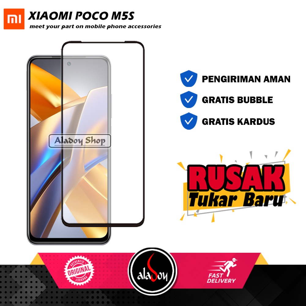 Tempered Glass Xiaomi Poco M5S Anti Gores Layar Screen Protector