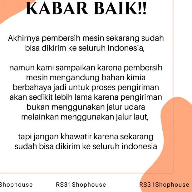 Pembersih Mesin Super RS31 | Penghilang Kerak Mobil, Pembersih Karat