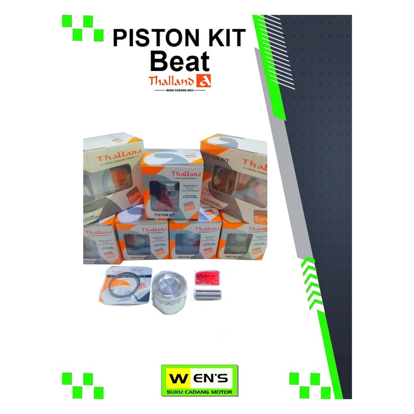 PISTON KIT BEAT SCOOPY KARBU OS STD 50 100 thalland