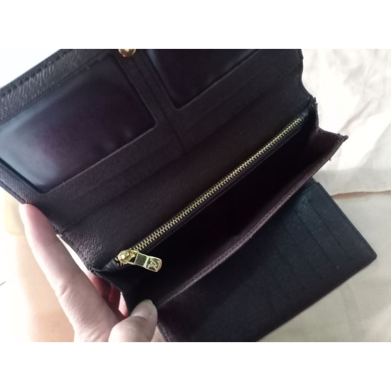 dompet damier preloved