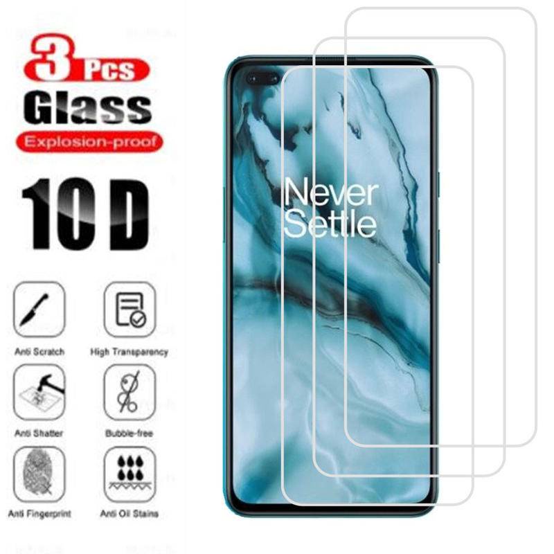 3pcs Pelindung Layar Tempered Glass Original Untuk OnePlus