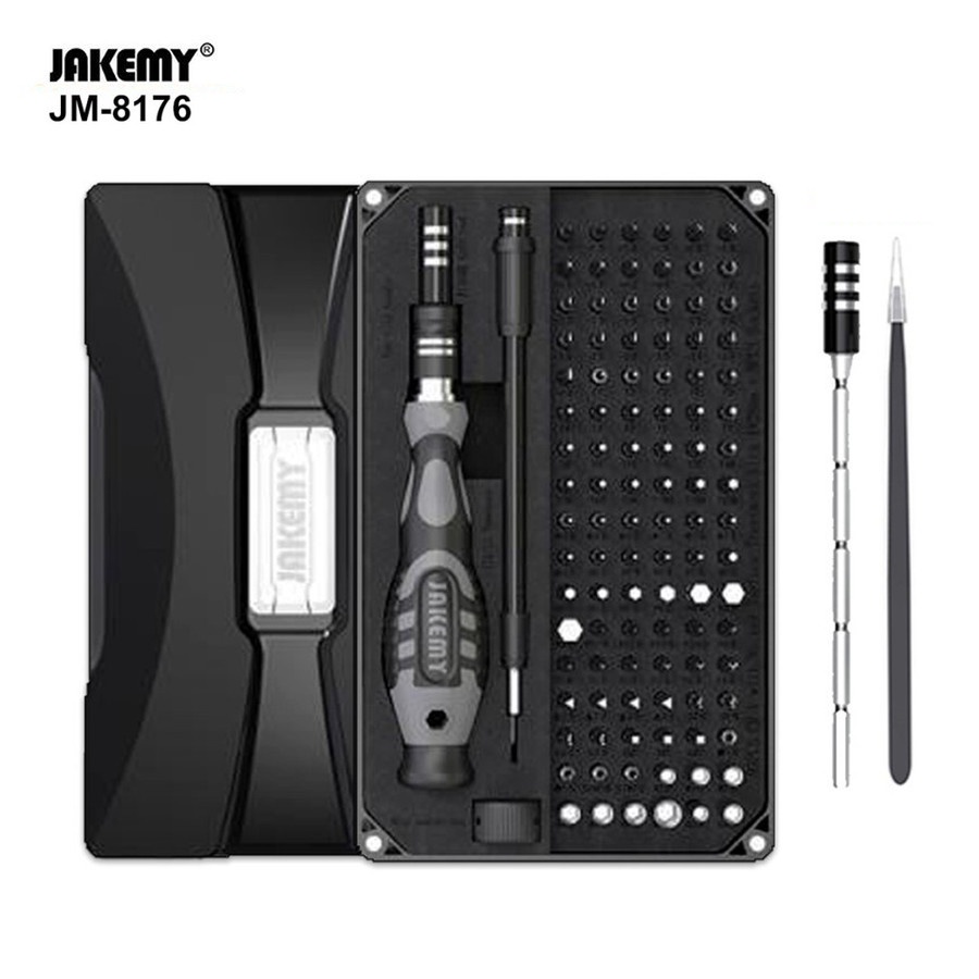 Jakemy JM-8176 106 in 1 Obeng Set Screwdriver Tool Set