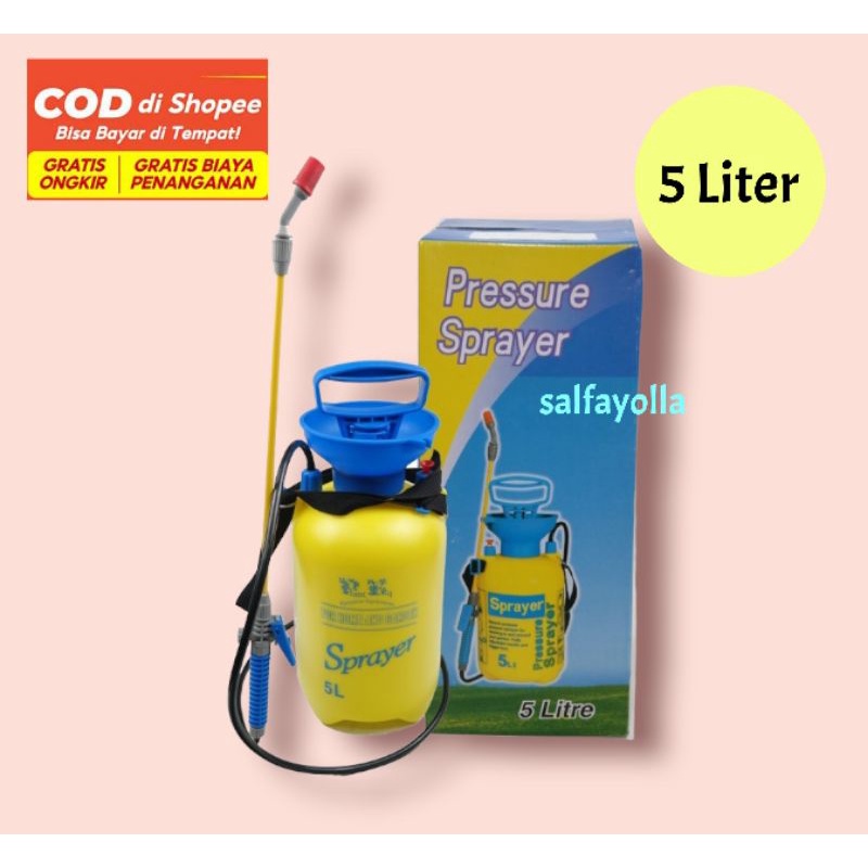 Sprayer 5 liter semprot hama semprot desinfektan semprot 5 liter tangki seprayer