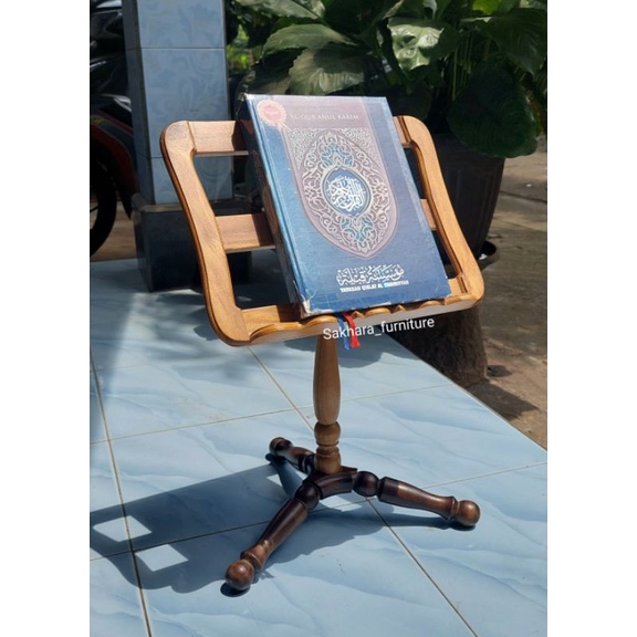 Rekal al-qur'an / Rekal kayu Jati / Rekal Terbaru