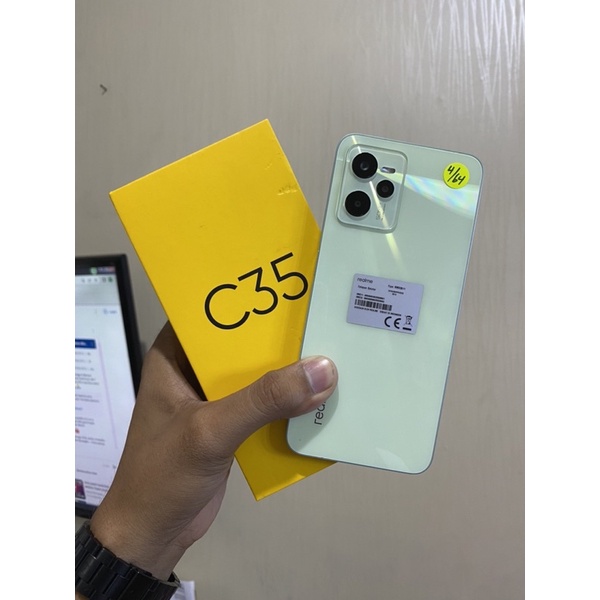 Realme C35 Ram 4/64gb kondisi istimewa