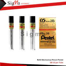 

Isi Pensil PENTEL 2B 0.5 (Tube)
