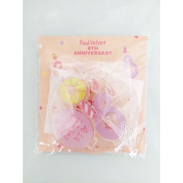 [NO PHOTOCARD] Acrylic Stand & AR Voice Card Only Seulgi MD 8th Anniversary Red Velvet