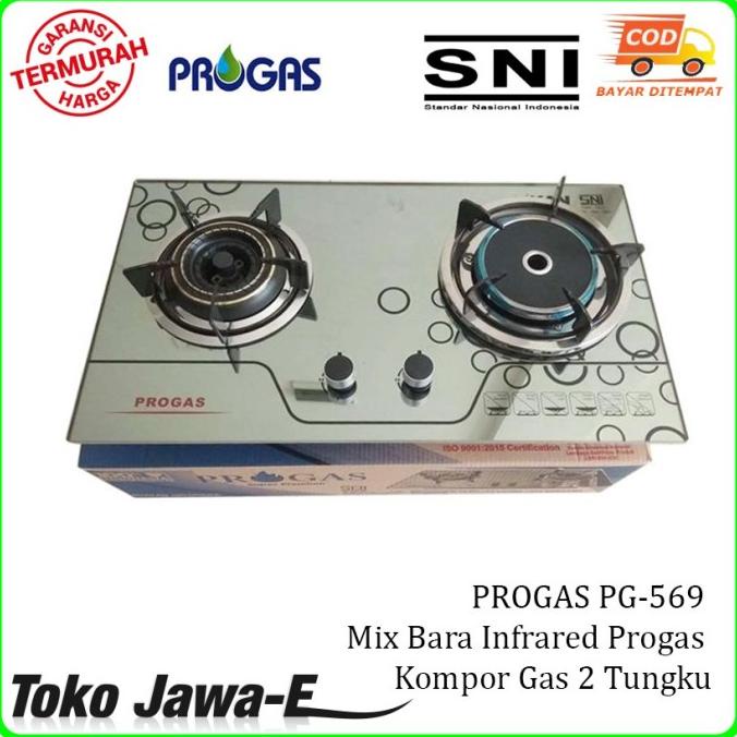 Jual Progas Kompor Gas Kaca Tungku Bisa Tanam Dan Biasa Kompor Biasa Aff D Df Shopee