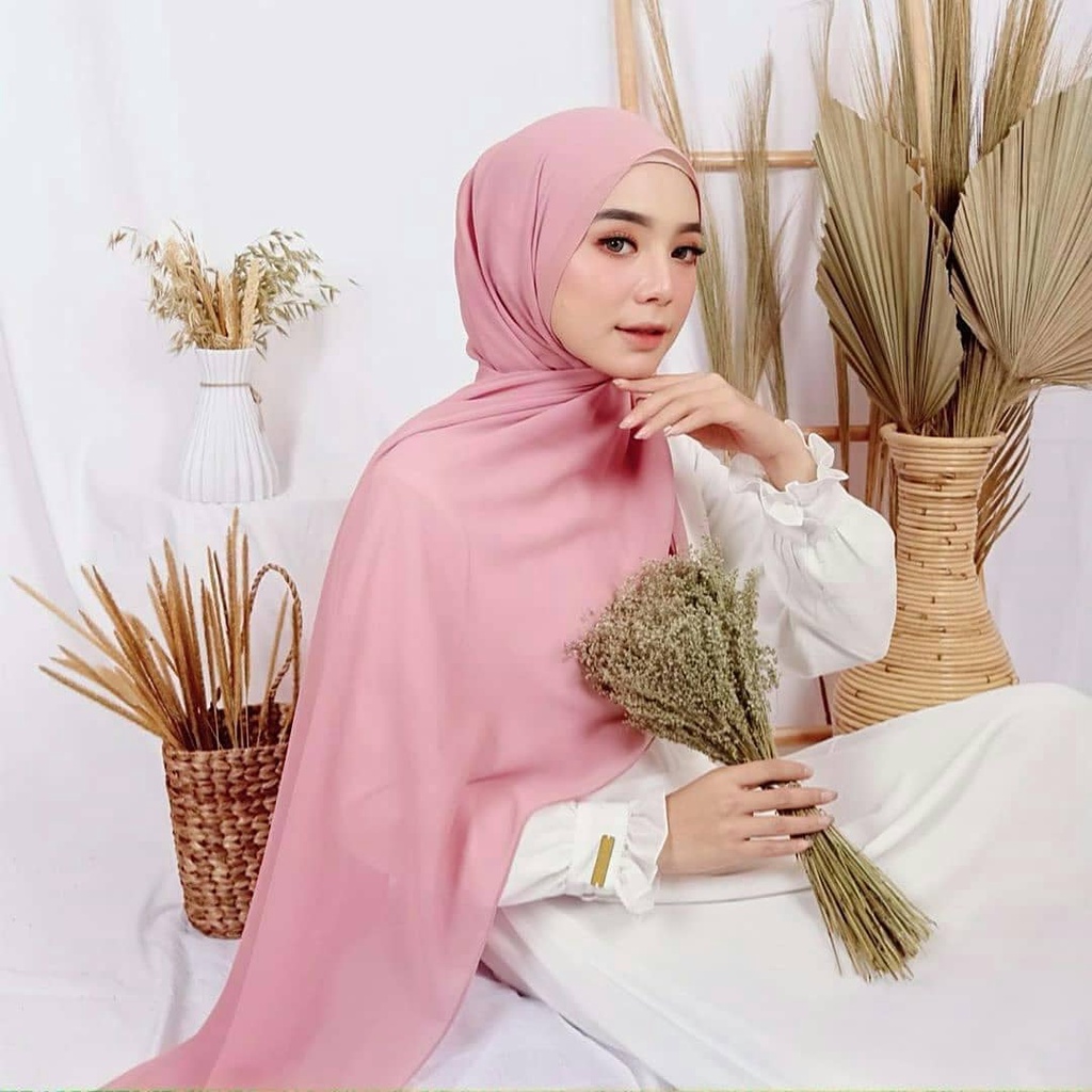 Hijab Pashmina Ceruty Babydoll