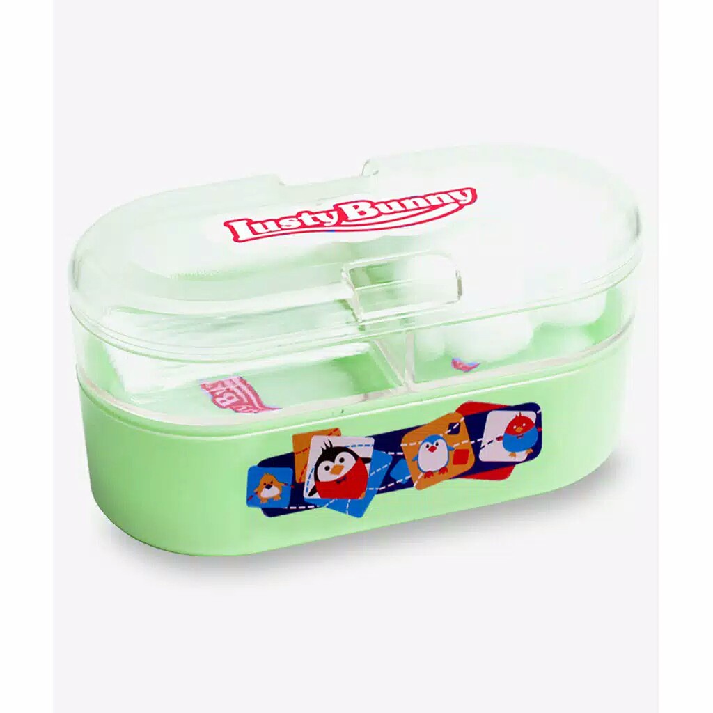 KOTAK SABUN LUSTY BUNNY Tempat Bedak Kotak Sabun Lusty Bunny Tb 1521Jessen Lusty Bunny TB-1521 Tempat Bedak 2 susun