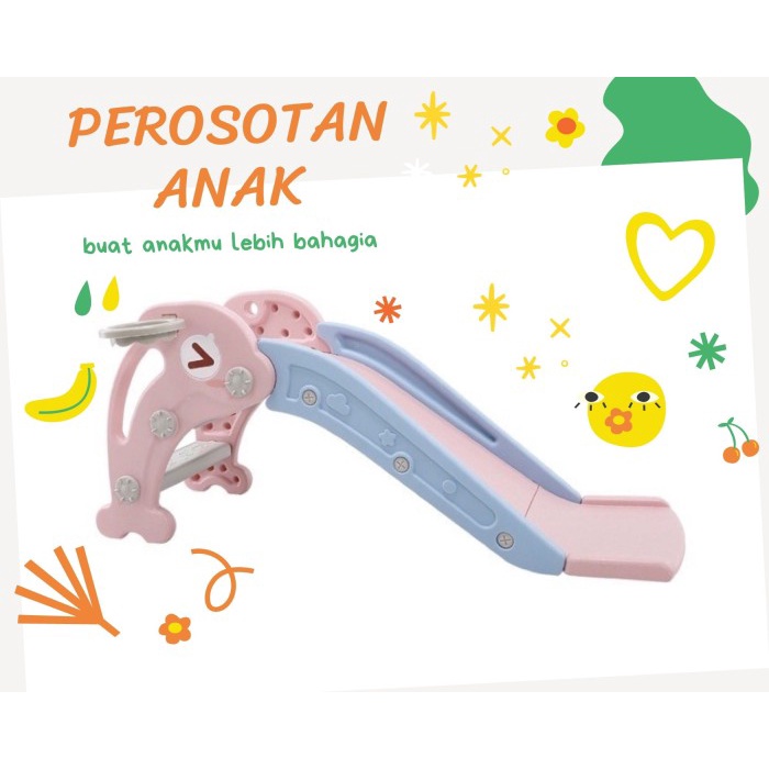 Outdoor Perosotan Anak Karakter Lucu - Prosotan Anak Kecil Mainan Anak Perosot
