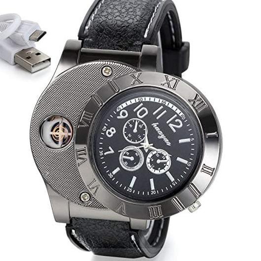 JAM TANGAN KOREK API ELEKTRIK